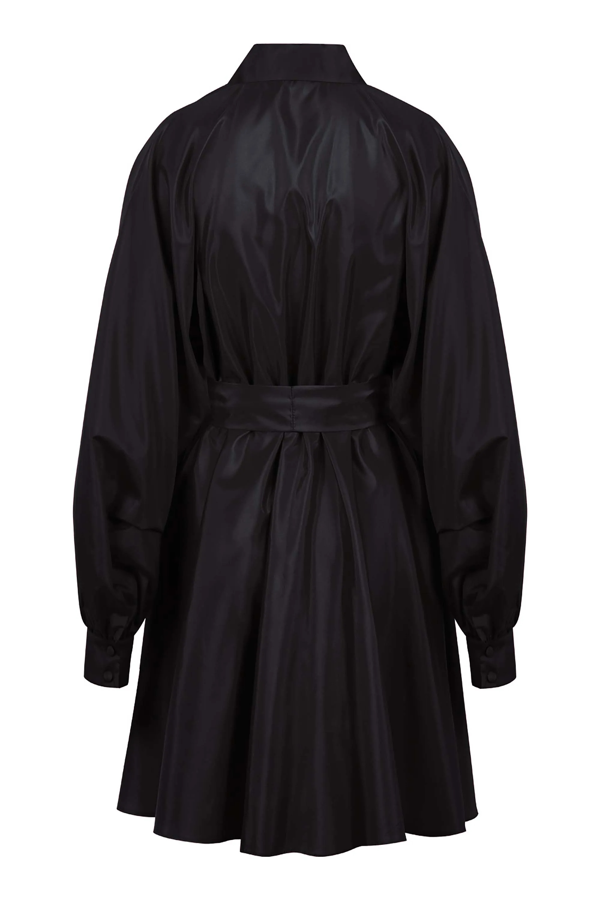 Belted Taffeta Dress (Final Sale)