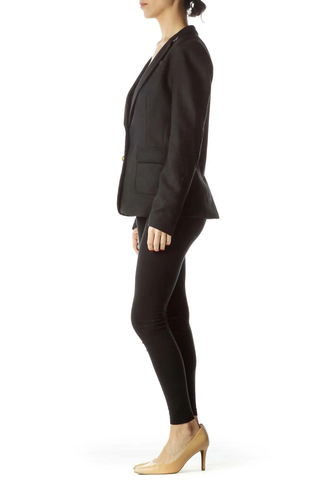 Black Classic Tailored Blazer