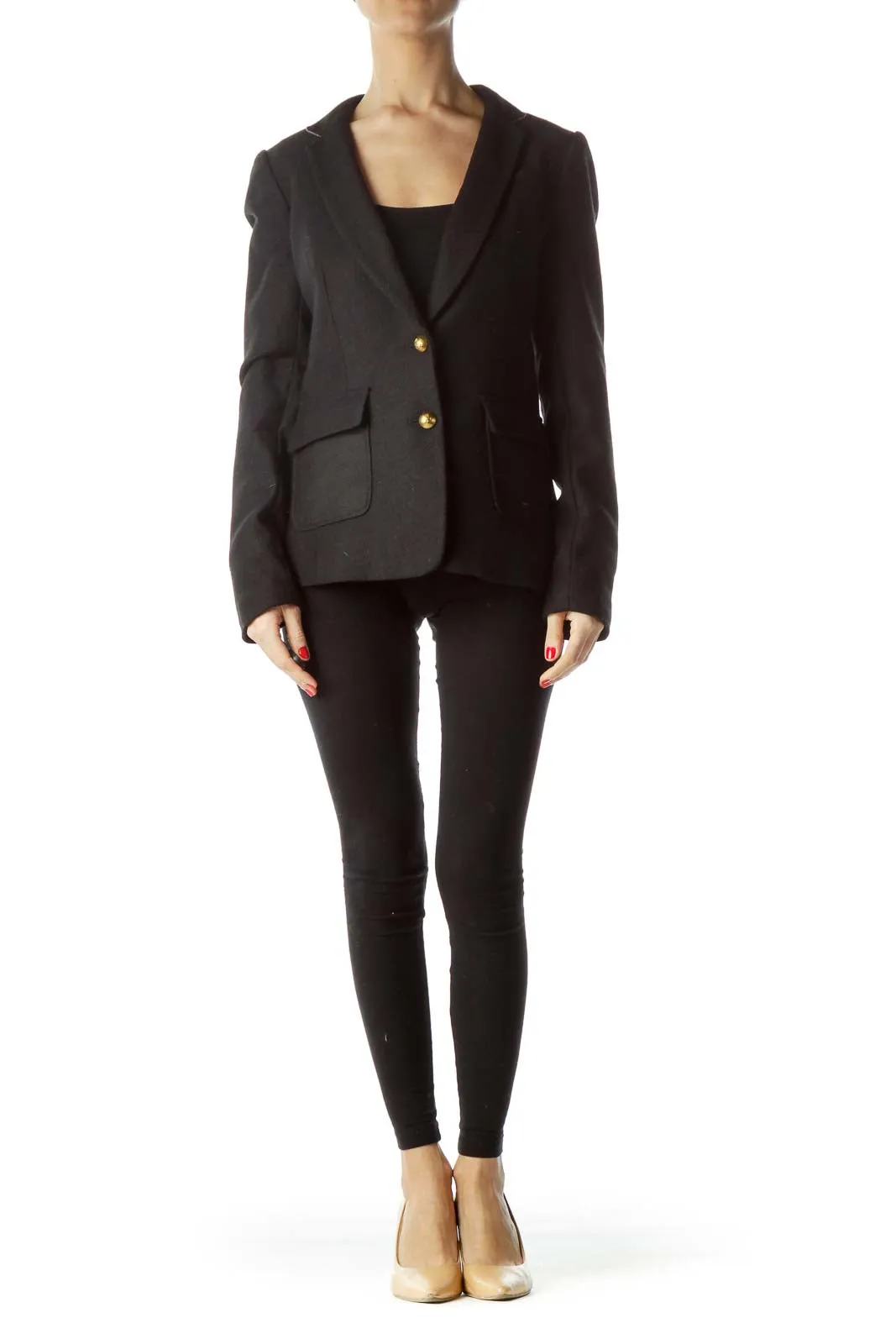 Black Classic Tailored Blazer