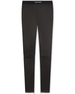 Black Stretch Plonge Leggings