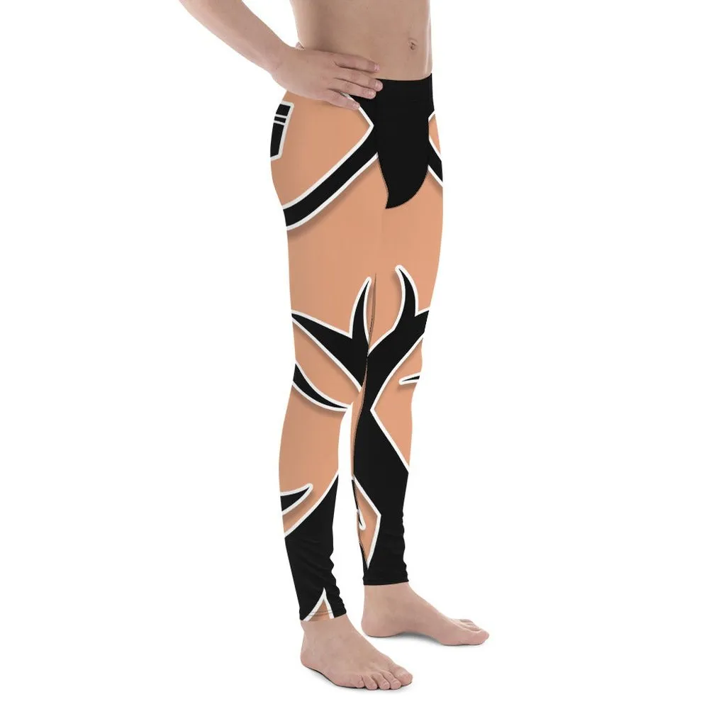 Bold Cut Outs Men's Leggings