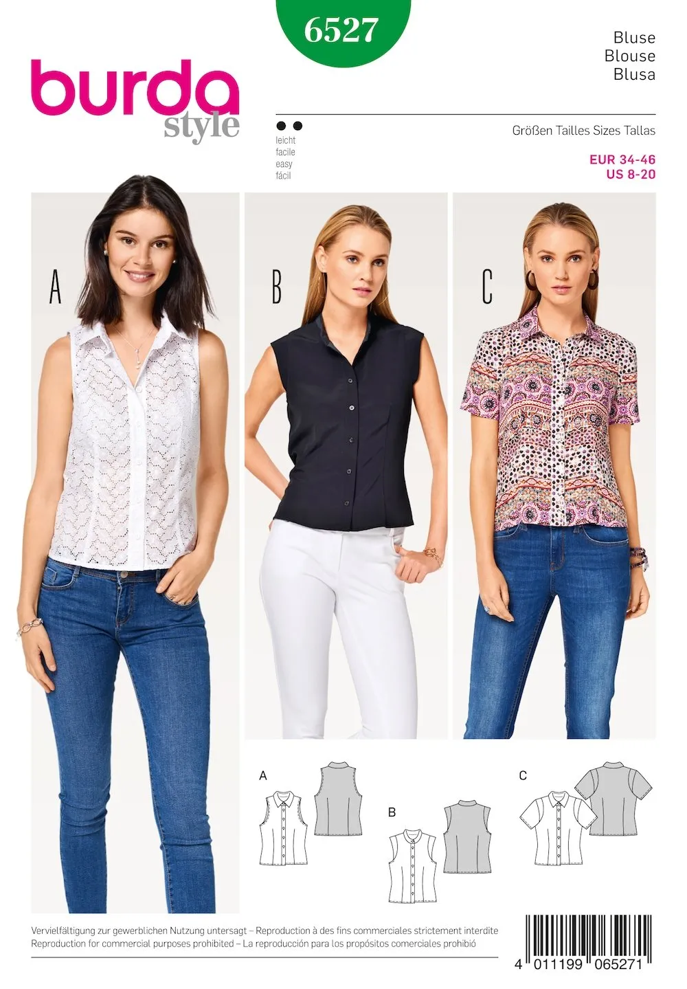 Burda Pattern 6527 (8-18)