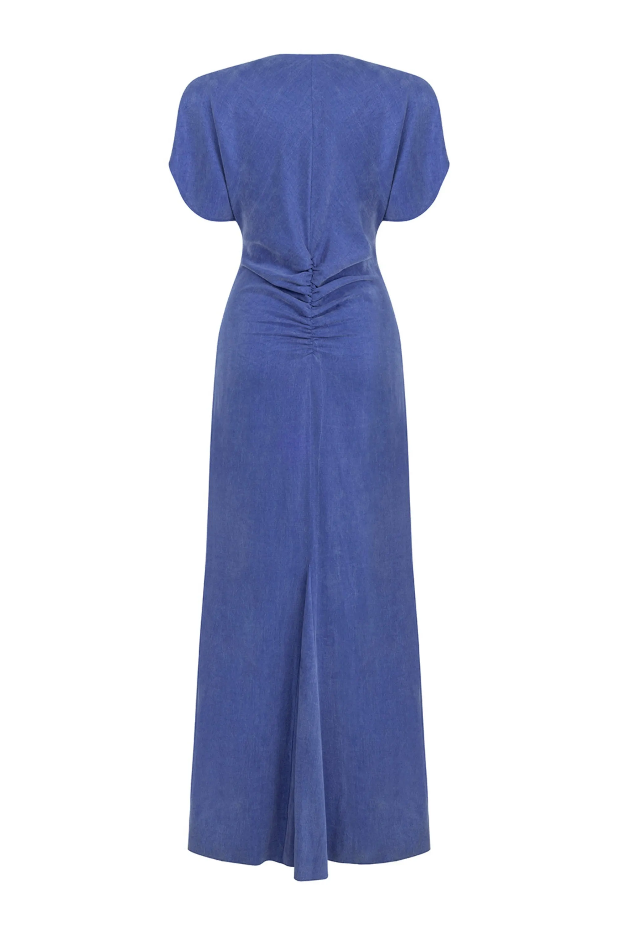 Draped V-Neck Dress (Final Sale)