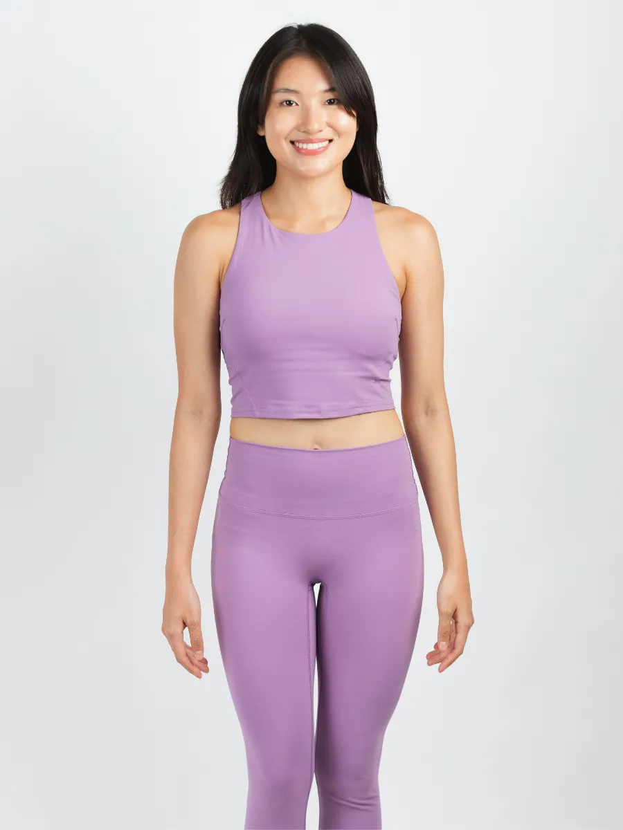 Easy Stretch 7/8 *Seamless Leggings in Taro