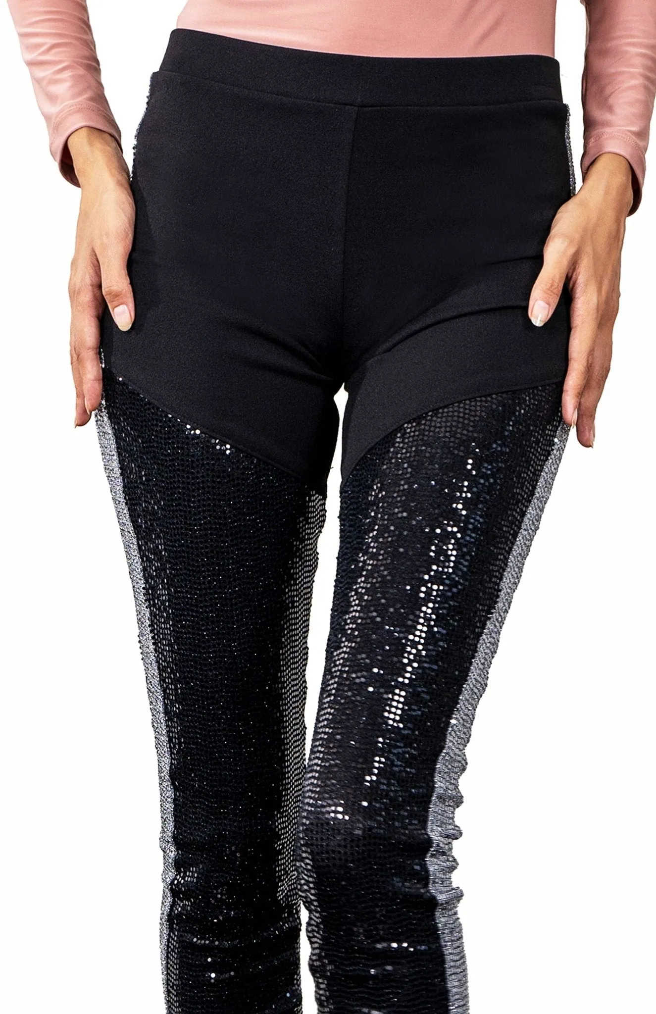 Eugenia | Longer Legs: Slimming Sparkle Leggings