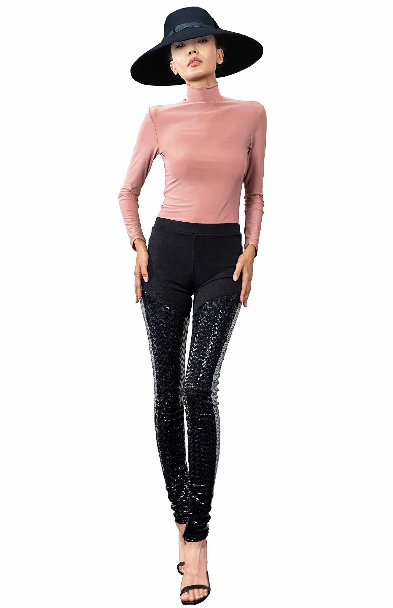 Eugenia | Longer Legs: Slimming Sparkle Leggings