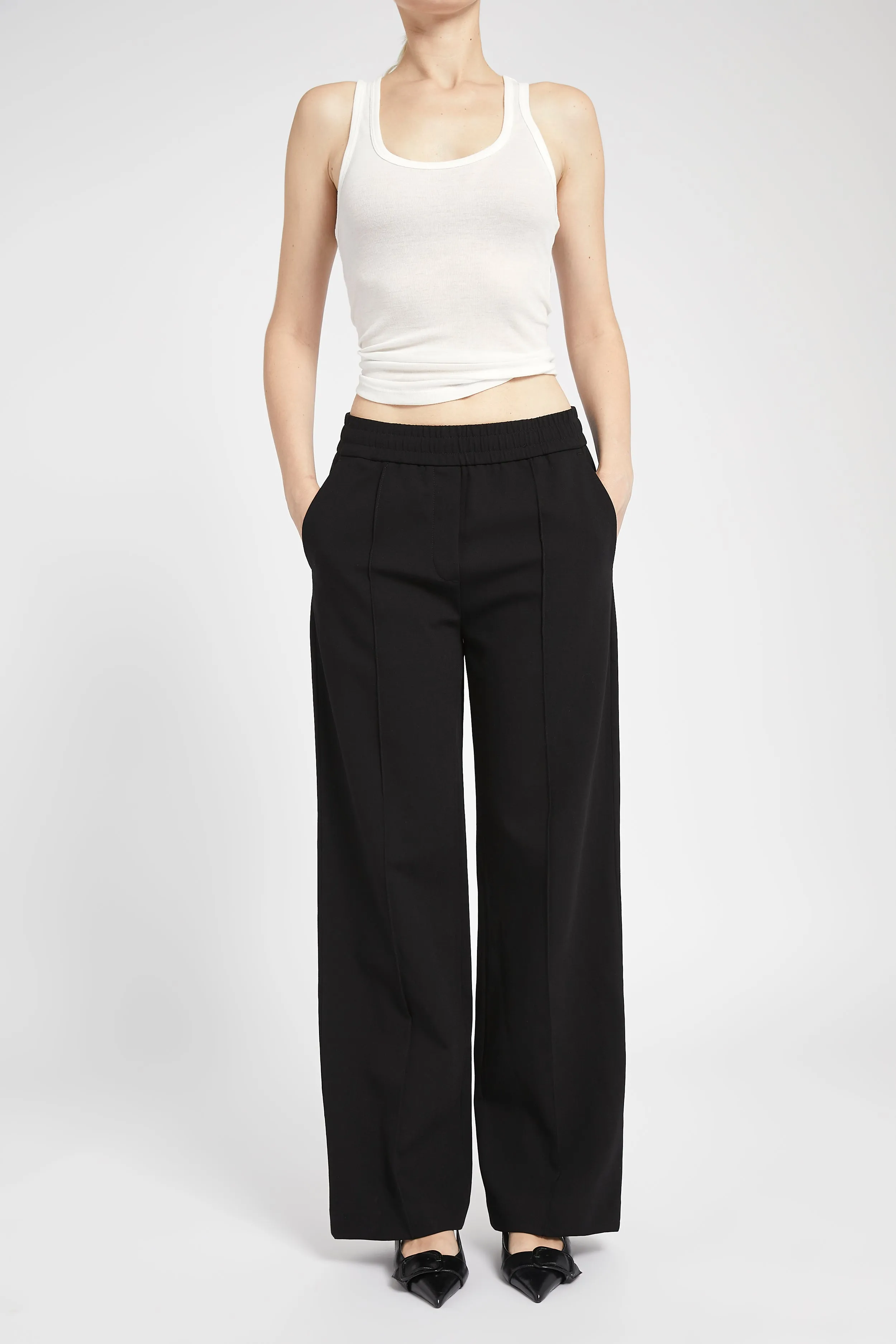 Formal Jogger Trousers - Black