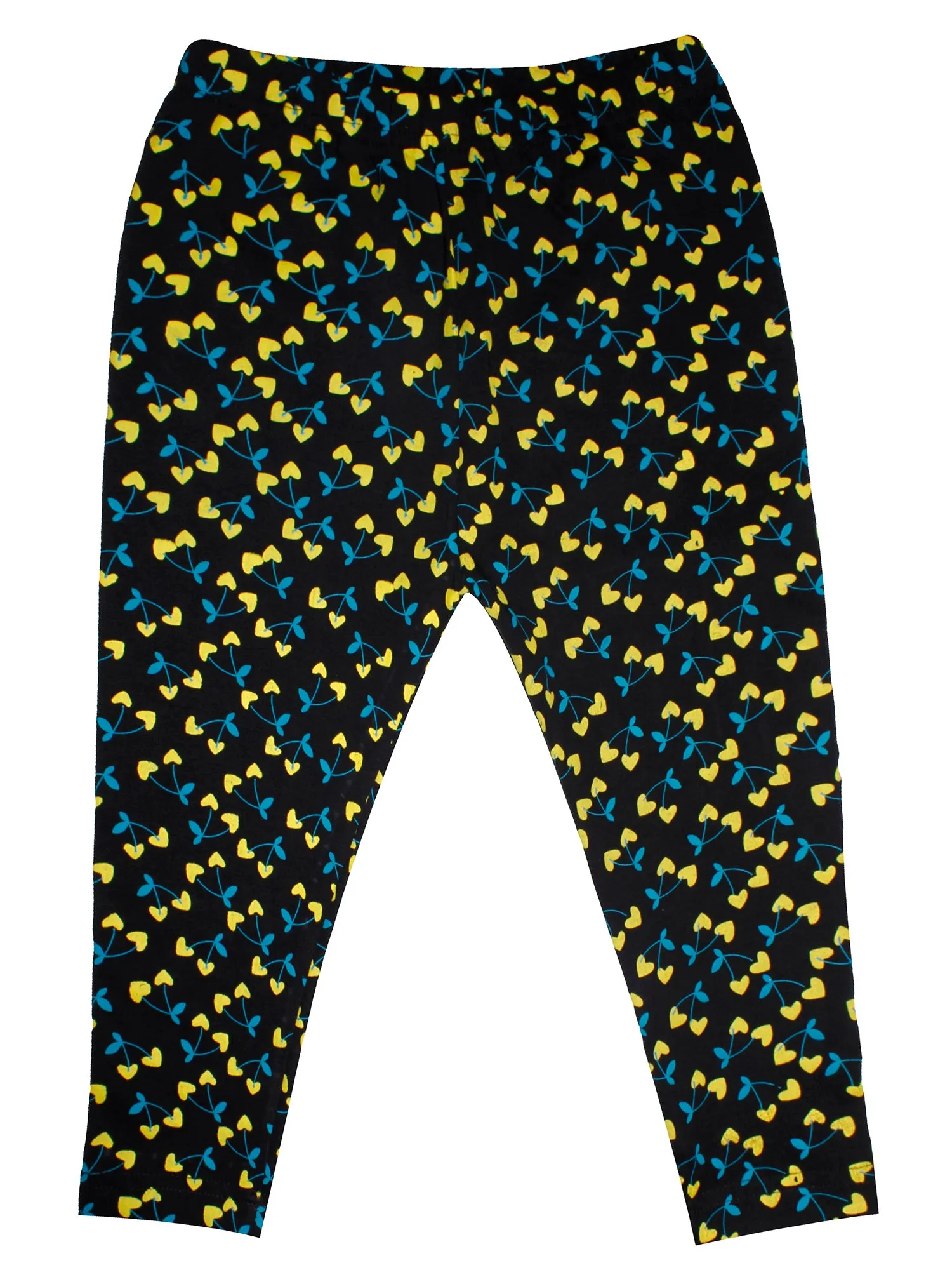 Girls Capri Leggings With printed