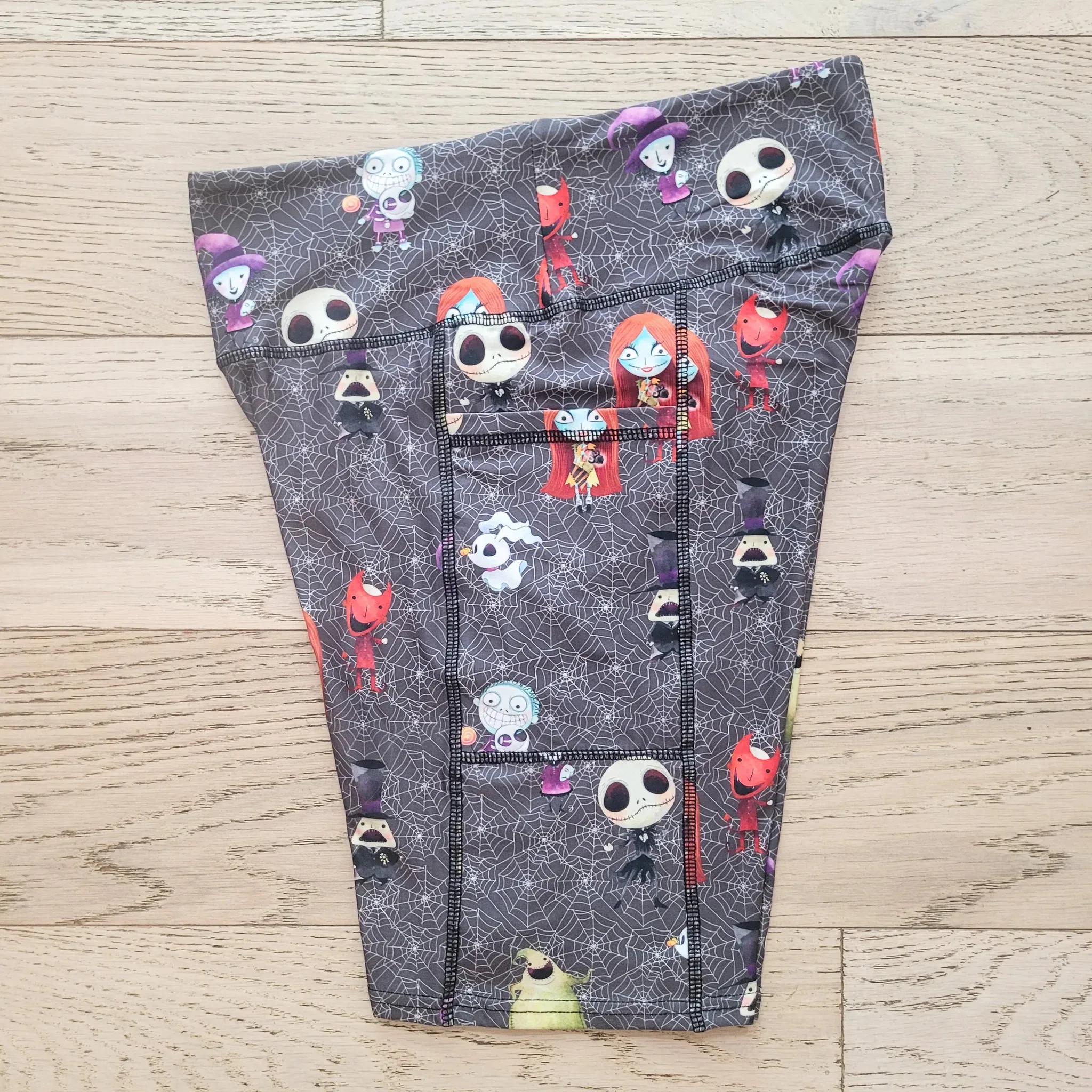 Halloween Town Biker Shorts