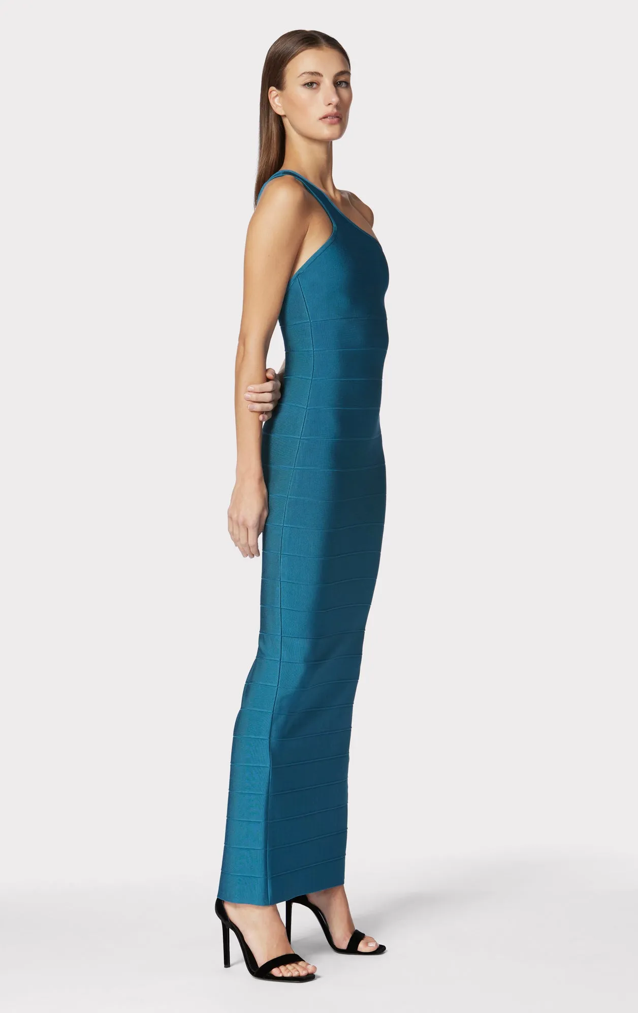 ICON ONE SHOULDER GOWN