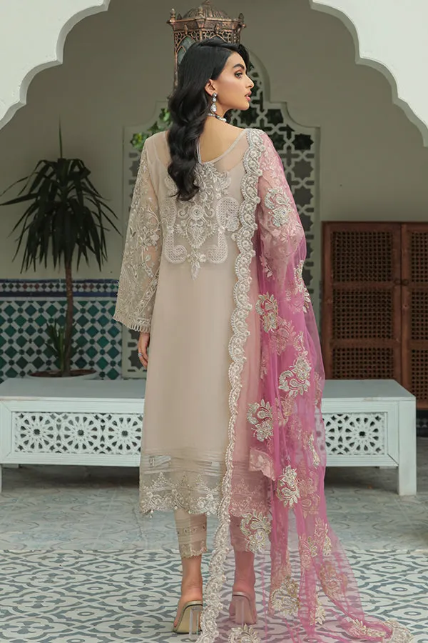 Imrozia Embroidered Chiffon La Vie En Rose Formal Collection – I-161 Eros