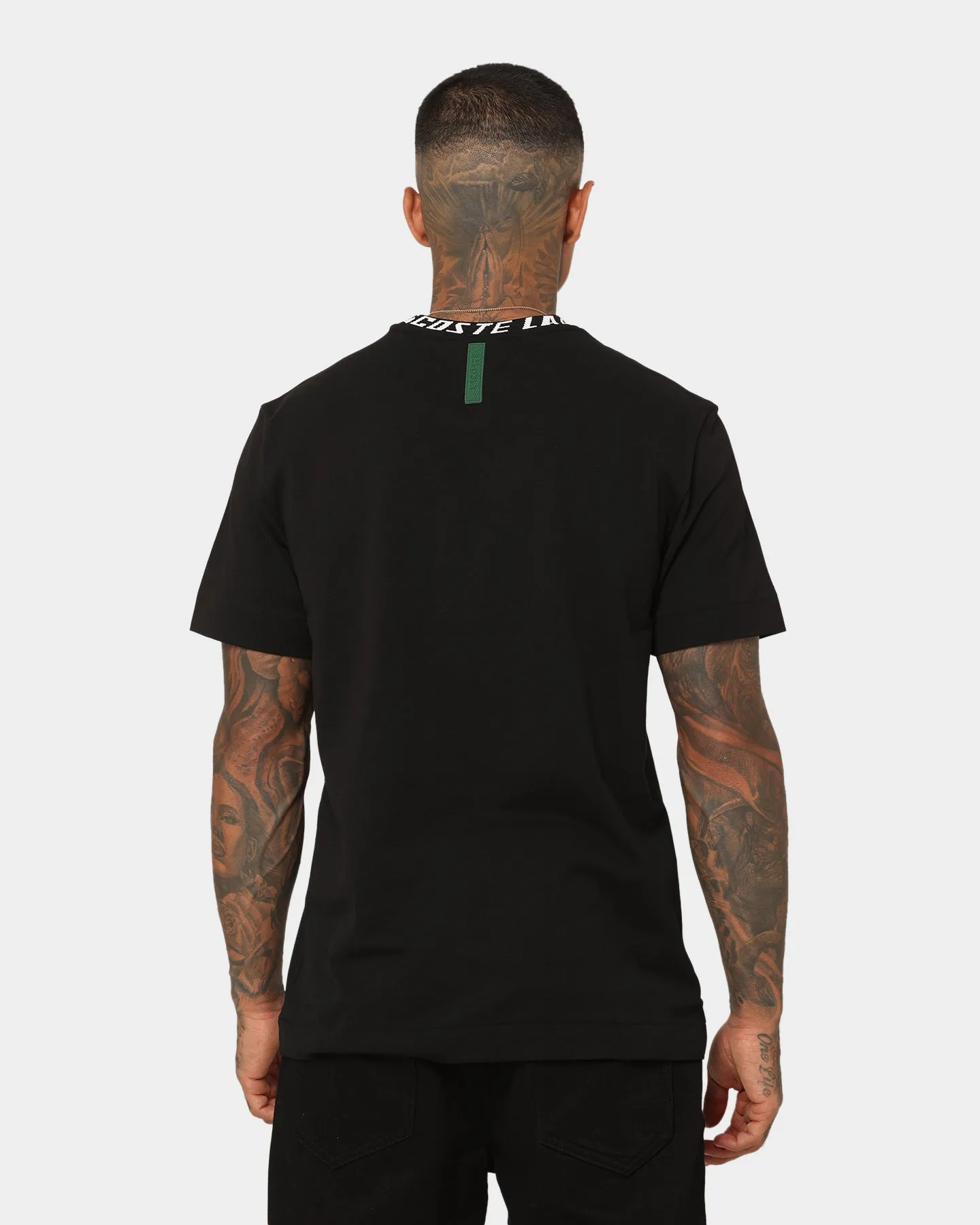 Lacoste Active Pique Tech T-Shirt Black