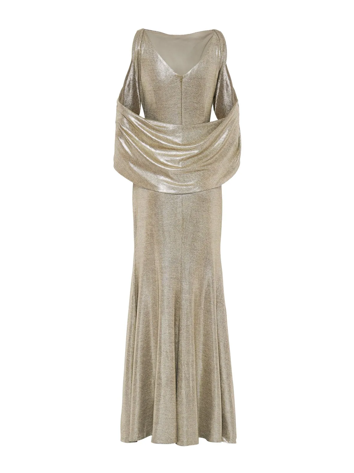 Lana Gold Metallic Gown