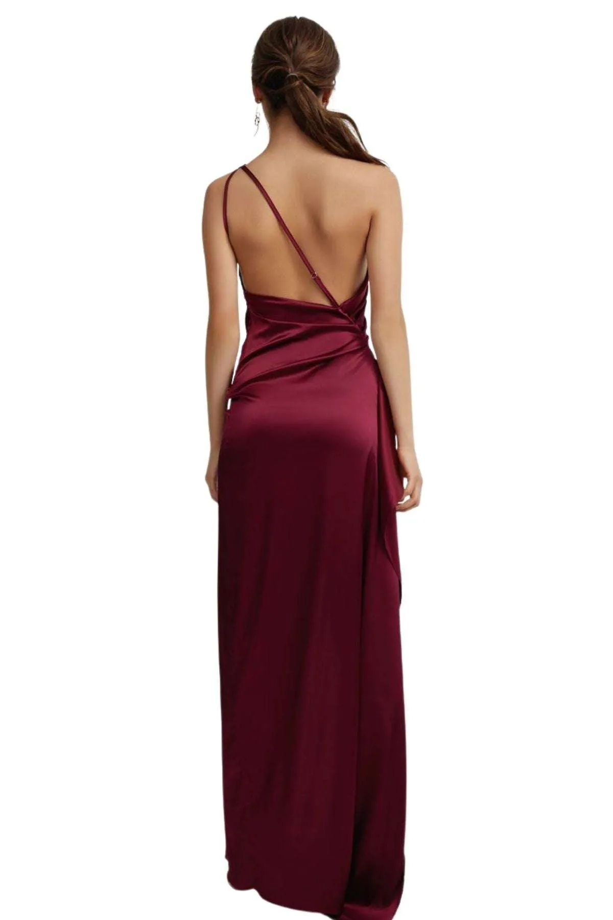 LEXI Samira Dress (Burgundy) - RRP $379