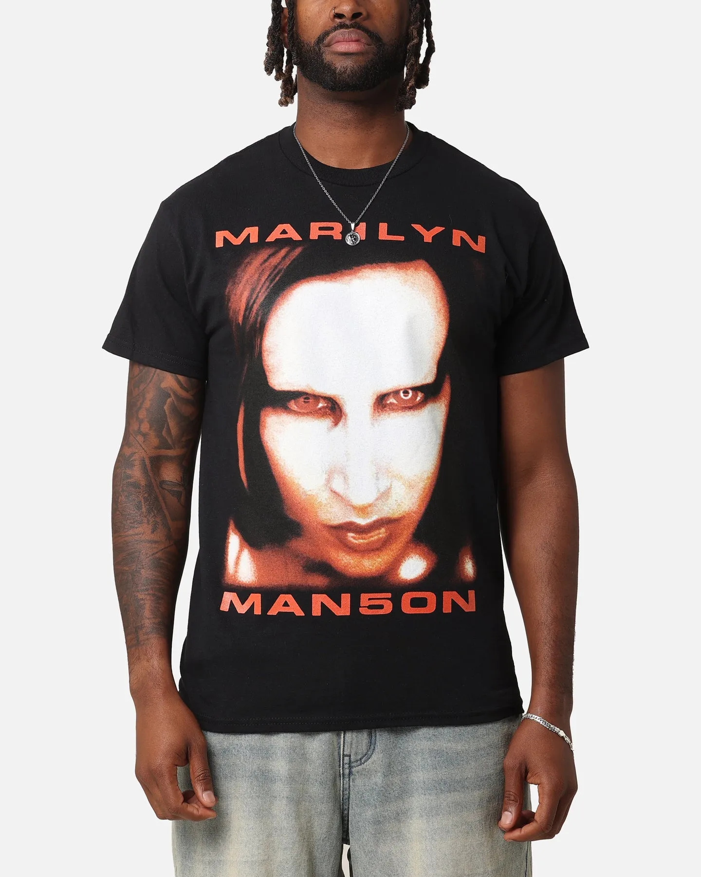 Marilyn Manson Bigger Than Satan T-Shirt Black