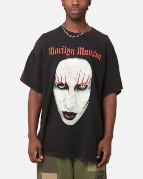 Marilyn Manson Red Lids Vintage T-Shirt Black Vintage