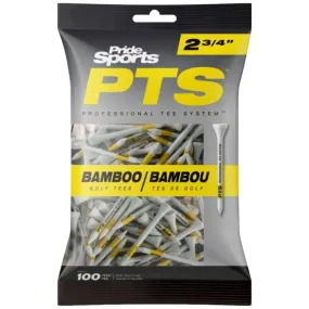 Masters Pride PTS Bamboo 69m Golf Tees - 100 Pack 