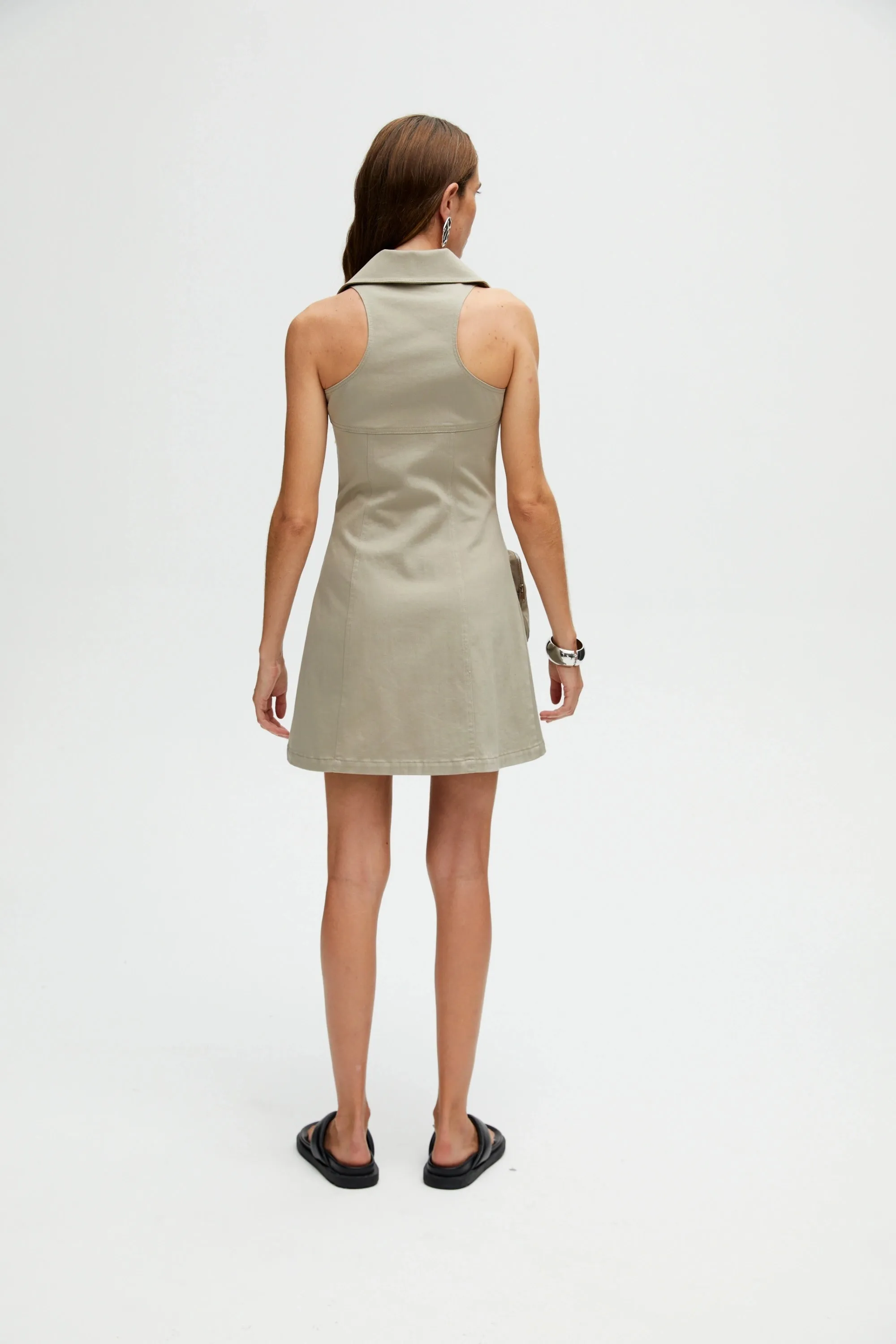 Mini Dress with Pockets (Final Sale)