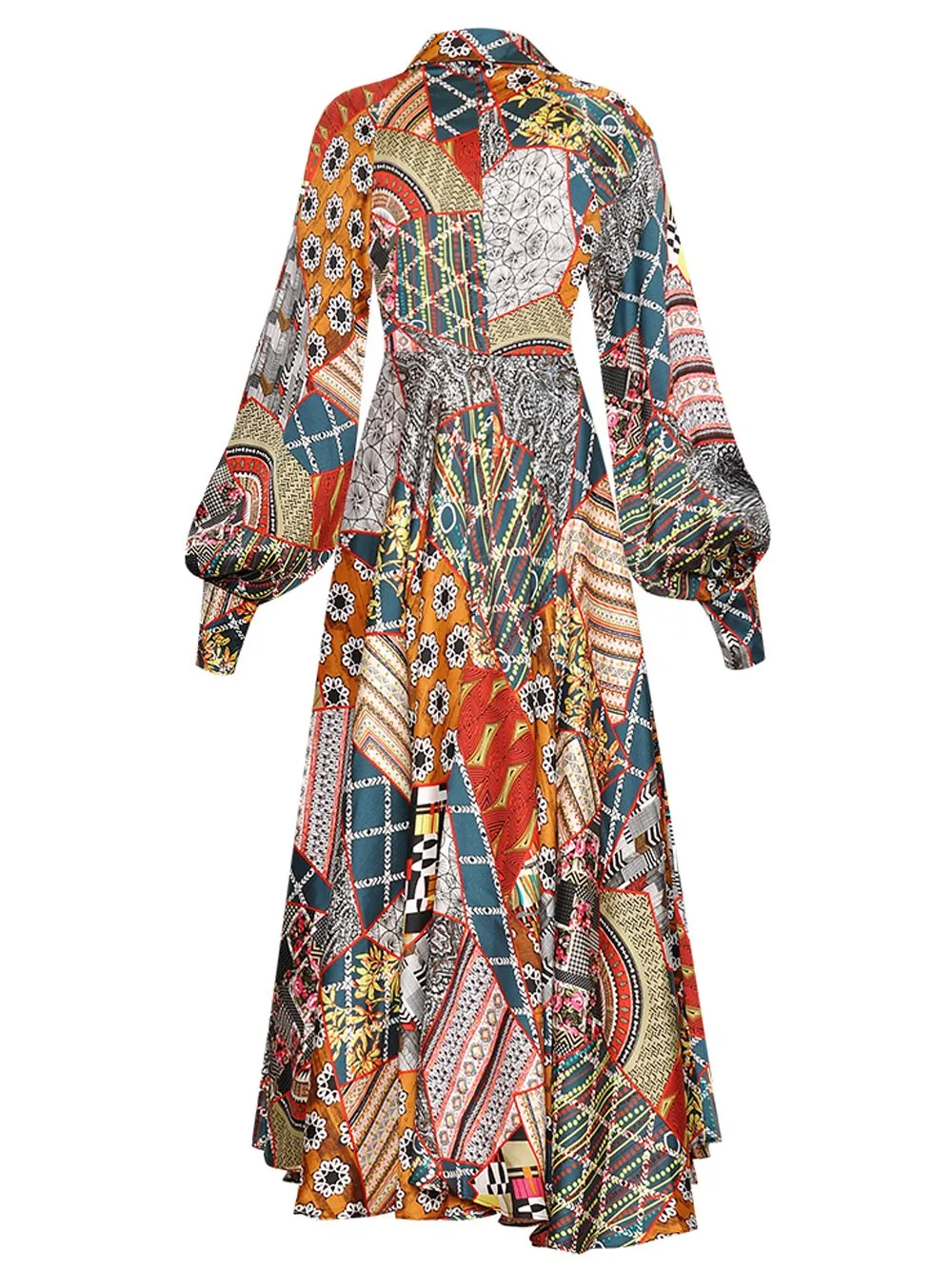 MOANI Printed Maxi Dress