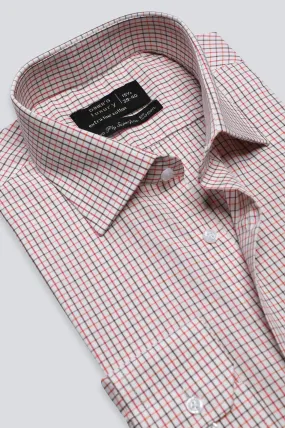 Multicolor Mini Check Formal Shirt