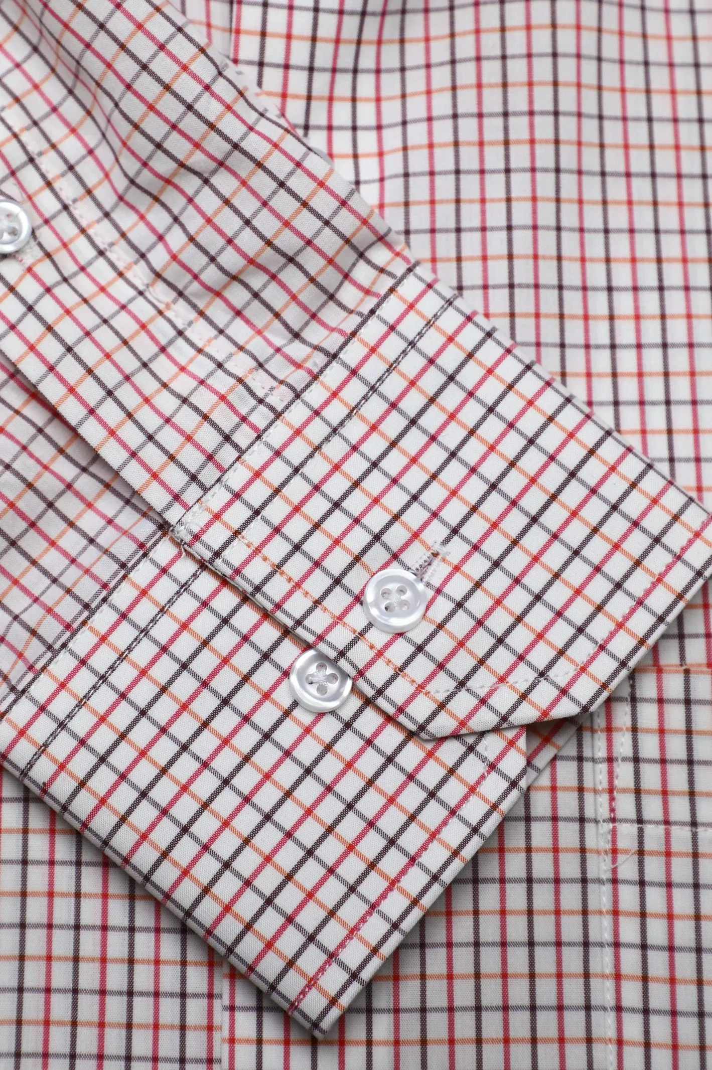 Multicolor Mini Check Formal Shirt