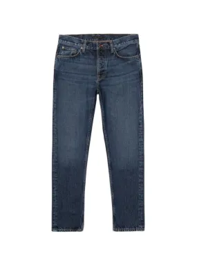 Nudie Jeans Steady Eddie II Jeans: BLUE SOIL (Washed Blue)