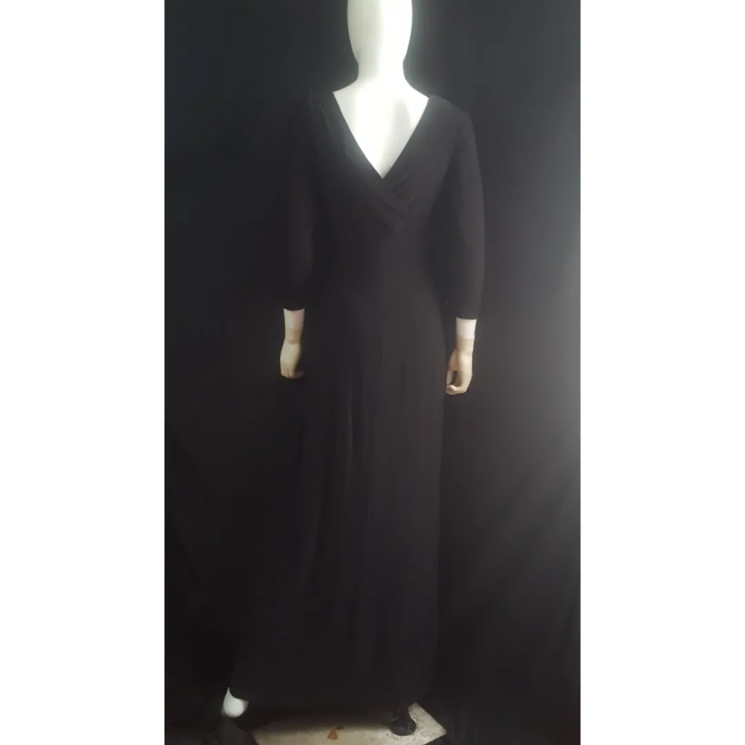 Ralph Lauren Jersey Knit Maxi Dress Size 4