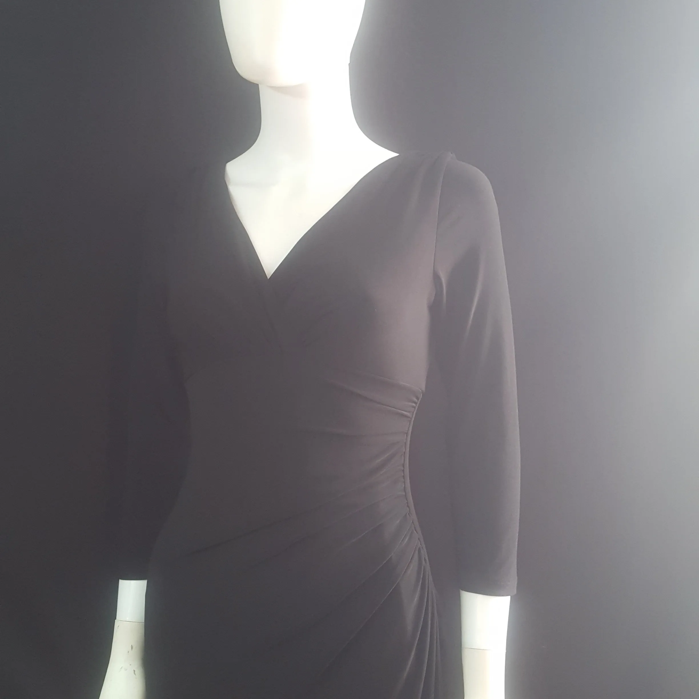 Ralph Lauren Jersey Knit Maxi Dress Size 4