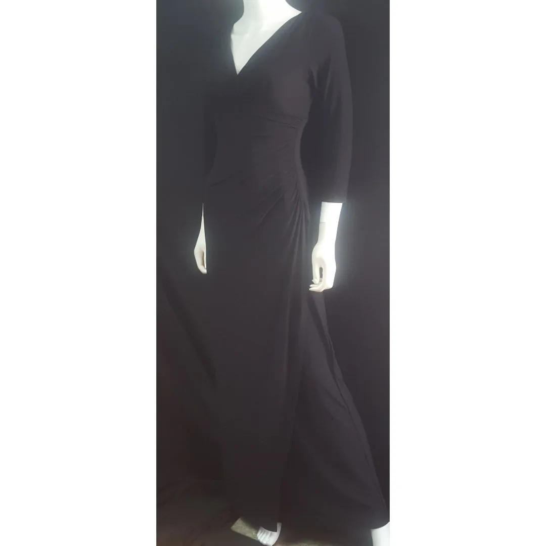 Ralph Lauren Jersey Knit Maxi Dress Size 4