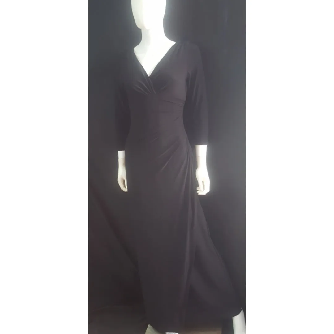 Ralph Lauren Jersey Knit Maxi Dress Size 4