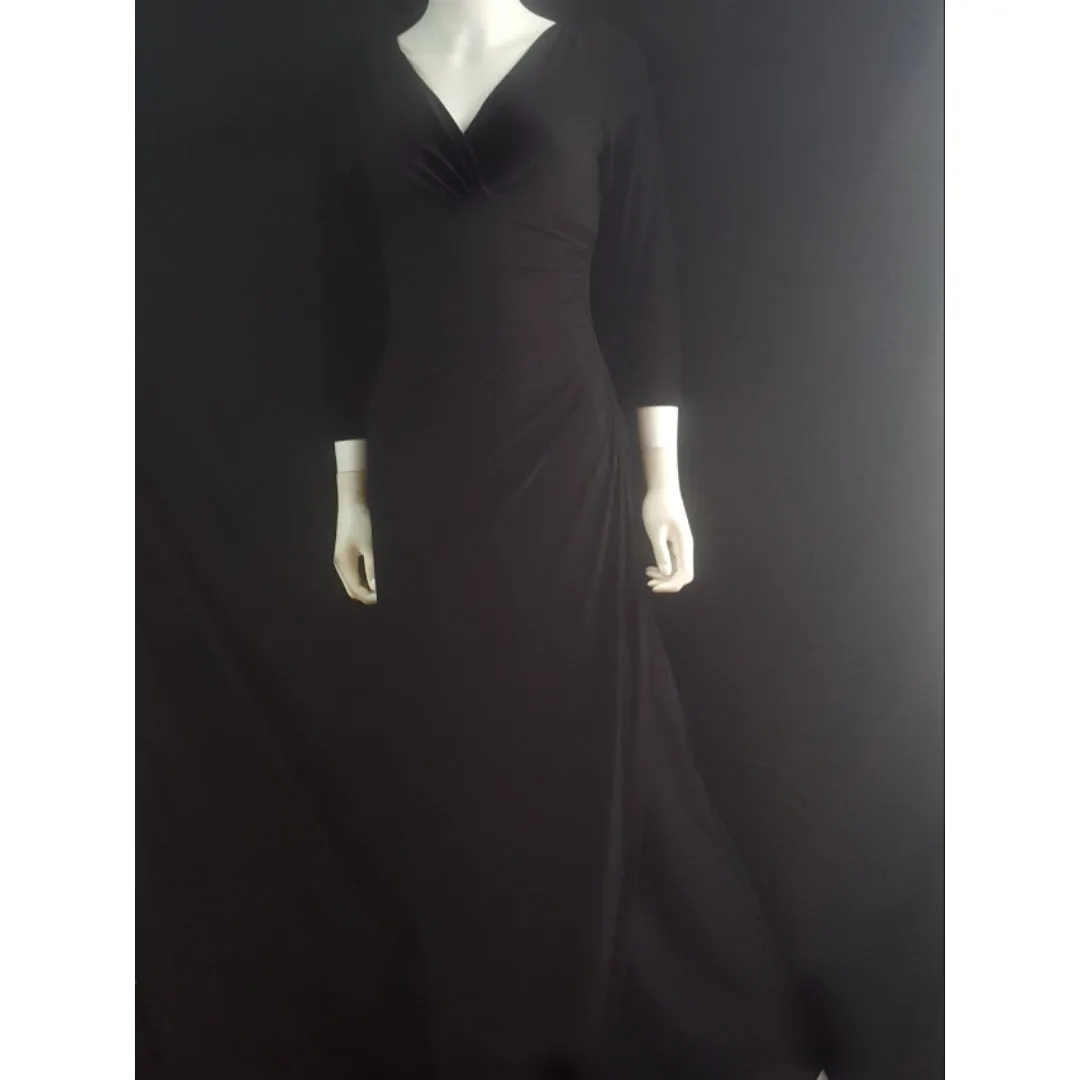 Ralph Lauren Jersey Knit Maxi Dress Size 4