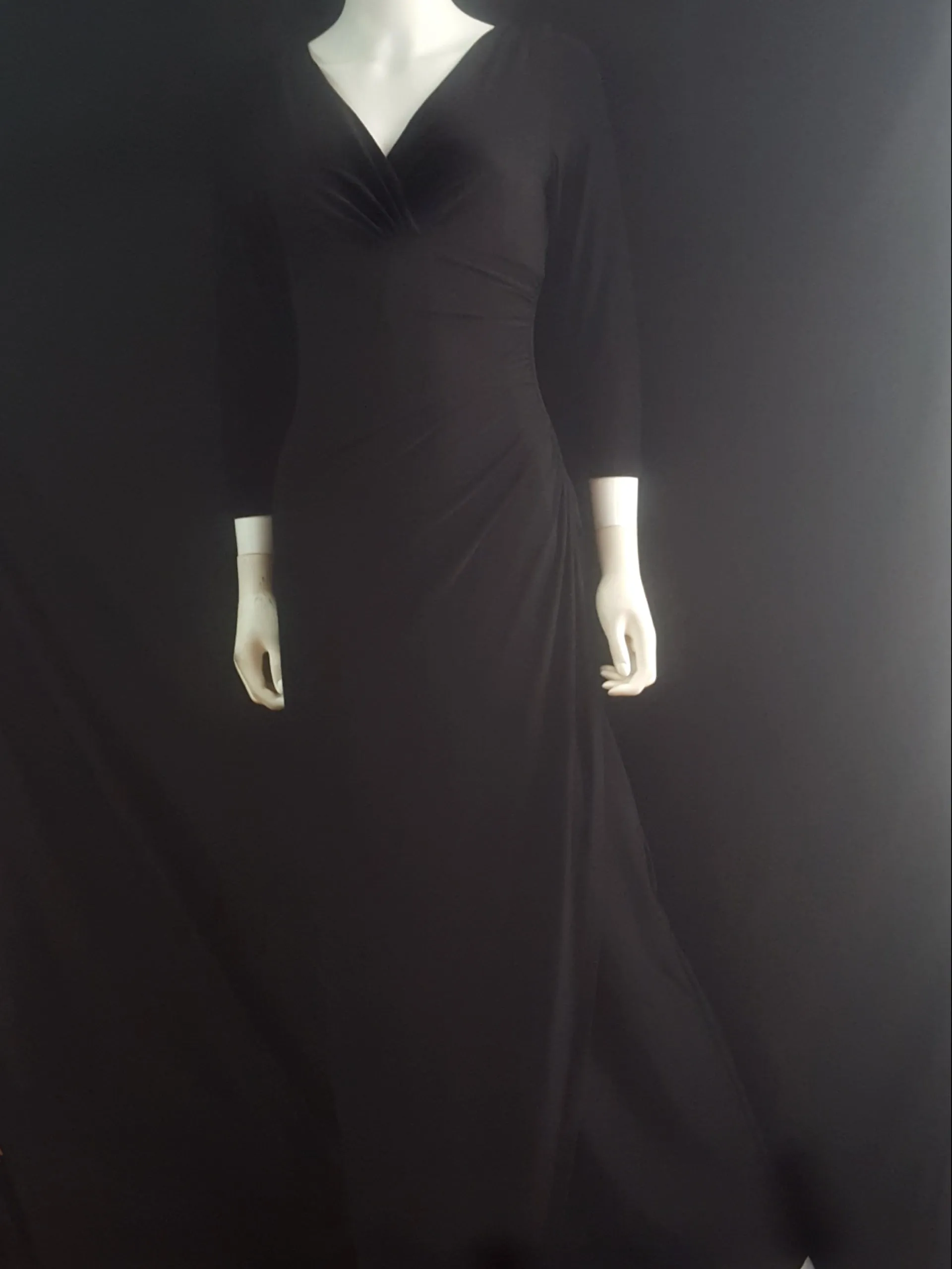 Ralph Lauren Jersey Knit Maxi Dress Size 4