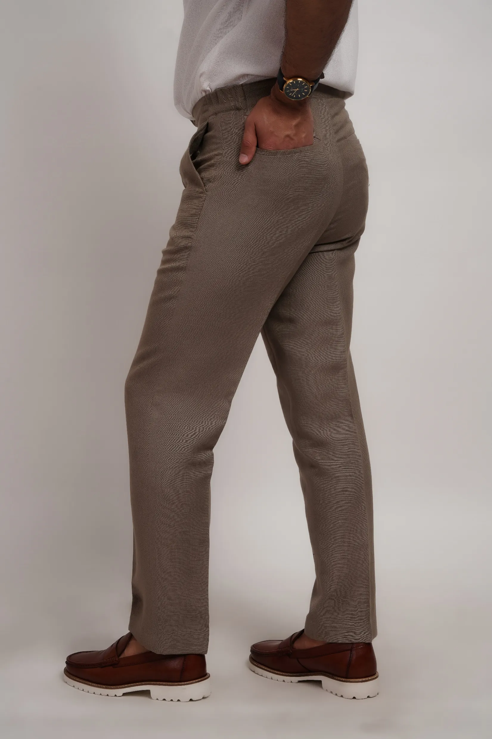 Sage Green Italian Trouser