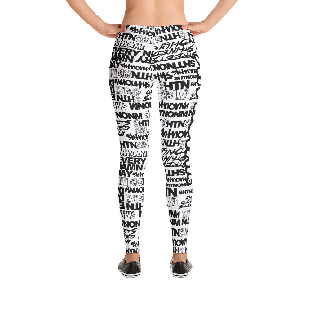 SHTNONM - LEGGINGS (WHITE/WHITE)