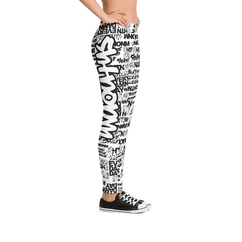 SHTNONM - LEGGINGS (WHITE/WHITE)