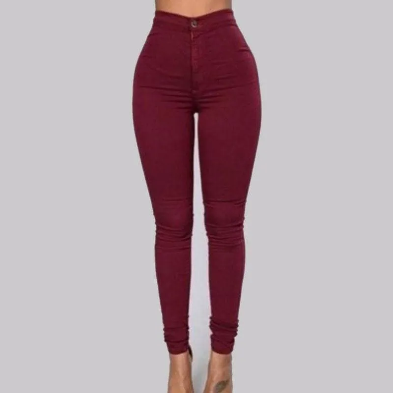 stretch jeans in 6 colors