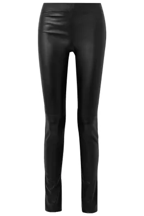 Stretch-leather Leggings