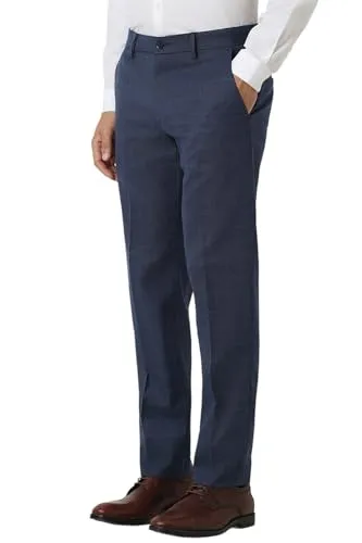 Van Heusen Men's Slim Pants (VHTFFSLB745772_Grey