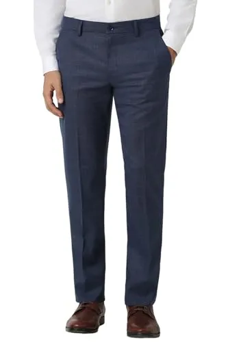 Van Heusen Men's Slim Pants (VHTFFSLB745772_Grey