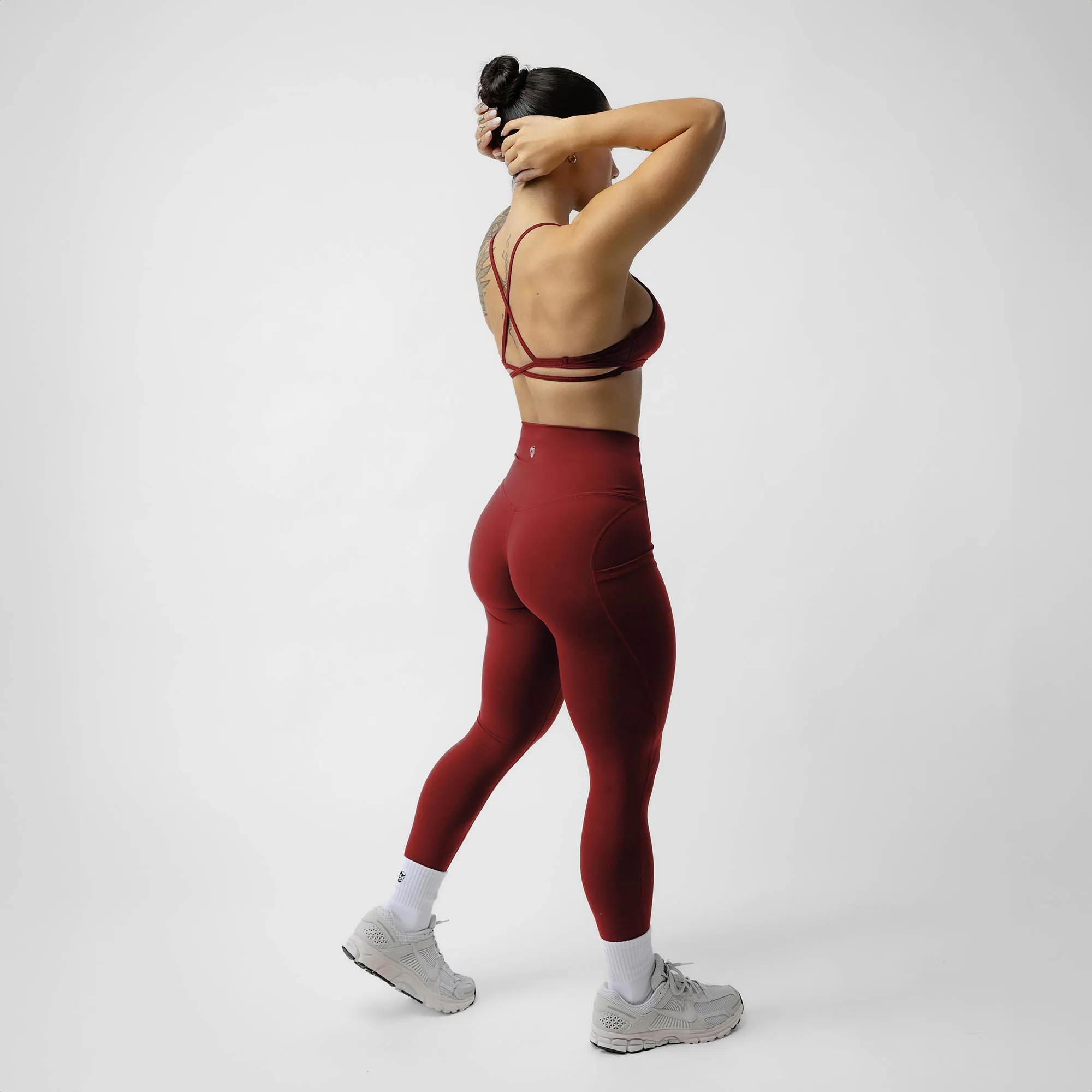 Victory Leggings - Ember Red